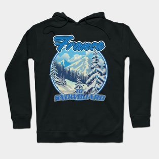 France To Snowboard Hoodie